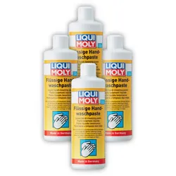 4x 500ml LIQUI MOLY 3355 Flüssige Handwaschpaste Handreiniger Reiniger Seife