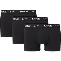 Nike 3er Pack NIKE Boxershorts Trunks Herren, UB1 - black/black/black M