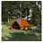 vidaXL Teepee Zelt Grau/Orange