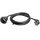 as - Schwabe AS Schwabe 50512 Strom Verlängerungskabel Schwarz 5.00m H05VV-F 3G 1,5mm2