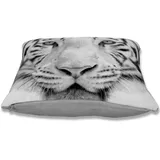 BestLivings Kissenbezug Fotodruck 40 x 40 cm Tiger Grey