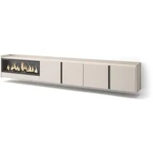 SKRAUT HOME Lowboard 315x50 cm Beige Holzwerkstoff