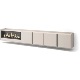 SKRAUT HOME Lowboard 315x50 cm Beige Holzwerkstoff