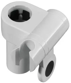 Hewi Brausehalter 950.33DE019098 signalweiß, antimikrobiell, für Stangen d= 33mm, Kunststoff