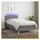 vidaXL Boxspringbett 100 x 200 cm Dunkelgrau