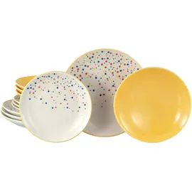 CreaTable Joy Tafelservice 12-tlg. bunt