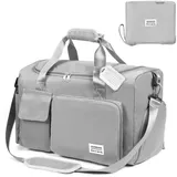 luxuskollektion Flintronic 36L Faltbare Reisetasche mit Gepäckanhänger