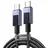 UGREEN USB-C auf USB-C 1 m Grau