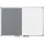 Bi-Office Kombitafel 90 x 60 cm grau / weiß