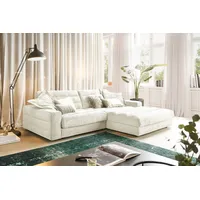 KAWOLA Ecksofa Lana Cord Recamiere rechts