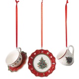 Villeroy & Boch Toy's Delight Decoration Ornamente Geschirrset rot, 3tlg.,