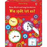 Usborne Publishing Meine Wisch-und-weg-Lernkarten: Wie spät ist es?