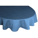 Wirth Tischdecke »WIESSEE«, oval, blau