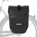 Wiltec Gepäckträgertasche 28 l schwarz