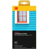 Kodak PHC-80 (4"x6") 100x148mm 2 Print-Kartuschen + 80 Blatt Fotopapier
