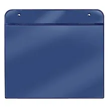 Veloflex Magnet-Taschen DIN A5 Querformat PVC Blau 20 St.