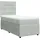 vidaXL Boxspringbett 180 x 200 cm Hellgrau