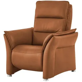 Hukla Sessel Echtleder Corina ¦ braun ¦ Maße (cm): B: 94 H: 112 T: 90.0