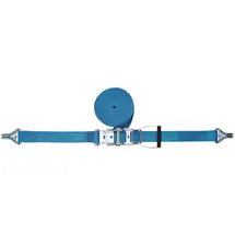 tecwerk Zurrgurt DIN 12195-2 10 m x 5 cm mit Ratsche und Spitzhaken 5000 daN
