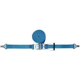 tecwerk Zurrgurt DIN 12195-2 10 m x 5 cm mit Ratsche und Spitzhaken 5000 daN