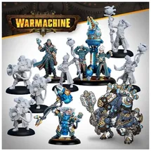 Steamforged Games Warmachine: Cygnar Storm Forge Command Cadre