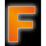 CONACORD Klebebuchstabe F Reflektierend 8 cm Orange