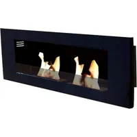 Kaminbau Mierzwa Gelkamin Kamin Modell Paris Deluxe Royal Schwarz