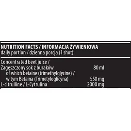 ACTIVLAB Beetroot Shot 80 ml