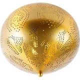 QAZQA Orientalische Deckenleuchte Gold mit Lichteffekt - Zayn