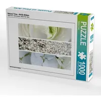 Calvendo Natural Trios - Weiße Blüten (Puzzle)