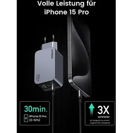 UGREEN Nexode Pro 100W GaN Charger with USB-C Cable