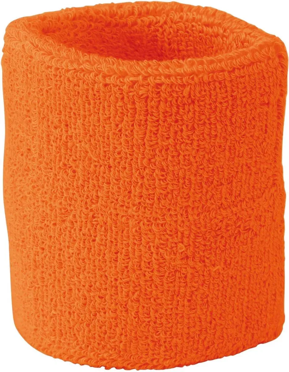 Myrtle Beach Frottee Armschweißband Sportzubehör MB043 orange one size