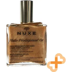 Nuxe Huile Prodigieuse Or – Mehrzweck-Trockenöl (100 ml) für Gesicht, Körper und Haare