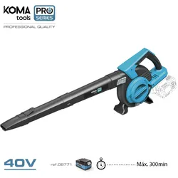 KOMA TOOLS - Gebläse - Staubsauger - Zerkleinerer 40V (ohne Batterien und Ladegerät) Koma Tools Edm