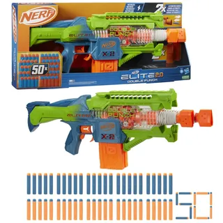 Hasbro Nerf Elite 2.0 Double Punch Dart-Blaster