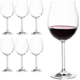 Montana montana: Pure 6er Set, Burgunderkelch, Weinglas, Weinkelch, Rotweinglas, Glas, 190 ml, 042388