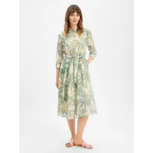 s.Oliver Kleid Midikleid Weiß L