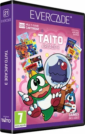 Taito Arcade 3 - Evercade - Retro - PEGI 7