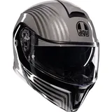 AGV Streetmodular Iseo Klapphelm, schwarz-grau, Größe XS