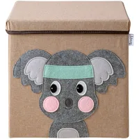 Lifeney Faltbox Aufbewahrungsbox 33 x 33 x 33 cm 1-tlg. braun