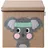 Lifeney Faltbox Aufbewahrungsbox 33 x 33 x 33 cm 1-tlg. braun