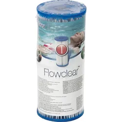 Bestway - Flowclear - Filterpatrone Typ I EINHEITSGRÖSSE