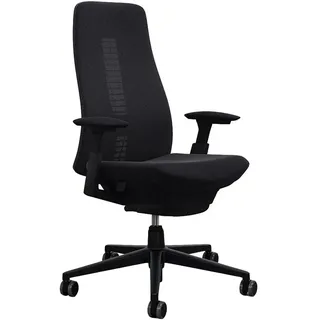 HAWORTH Fern Bürostuhl | Bis 150 kg | AKTION Komplettmodell | Black Edition