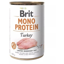 BRIT Mono Protein Turkey 6 x 400 g monoproteinhaltiges Putenfutter