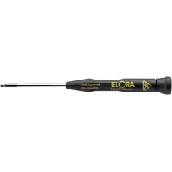 Elektronik Kugelkopf-Schraubendreher ESD, ELORA-625-KU 1,5 ESD