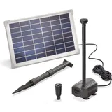 esotec Teichpumpe Wasserspiel Solar-Springbrunnen Kit 12/650 PRO Set
