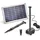 esotec Teichpumpe Wasserspiel Solar-Springbrunnen Kit 12/650 PRO Set