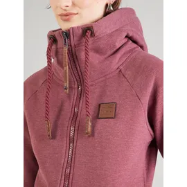 Naketano Sweatjacke burgunder L