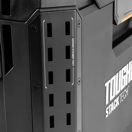 ToughBuilt StackTech TB-B1-B-70R Werkzeugkiste mit Rollen IP65 111 x 56 x 50 cm