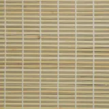 LIEDECO Rollo Holz, lichtdurchlässig, natur, 140 x 170cm, Raffrollo, zum Anschrauben